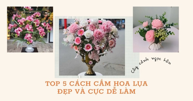 cach cam hoa lua dep