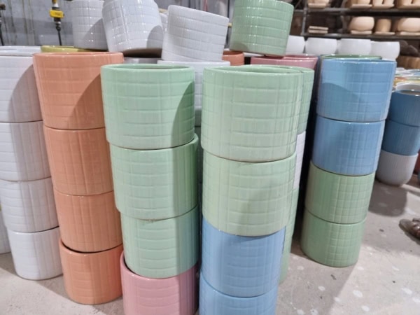 Chậu sứ ô gạch